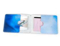 leather business card holder