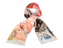 custom fleece scarf