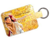 Leather Photo Keyring