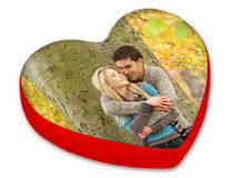 small heart cushion