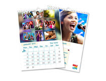 calendar with montage