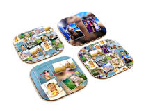 montage coasters