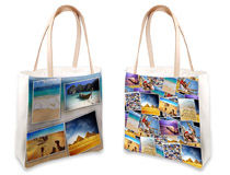 montage shopper bags