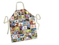 photo collage apron