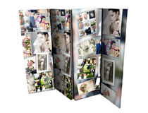 photo montage folding screen