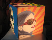 Light Cube Lamp
