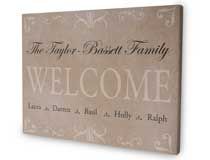 family names canvas