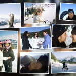 skiing-montage PhotoFrame