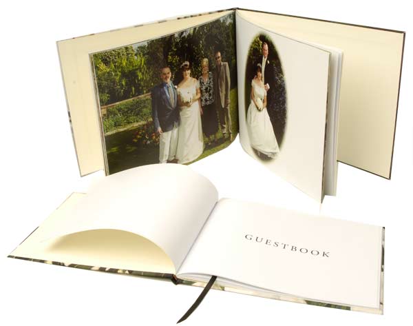 Make A Wedding Guestbook Using Digital Photos
