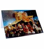 personalised postcards with christmas design