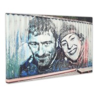 personalised gifts and gift ideas for Christmas for him Banksy couple