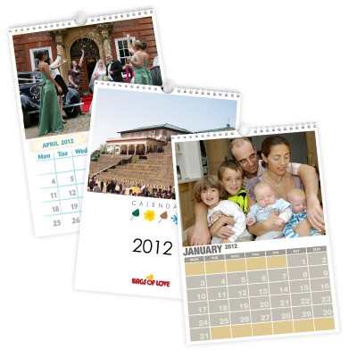 Xmas presents 2011 three photo calendars