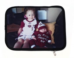 Christmas gifts for fathers iPad case with kids