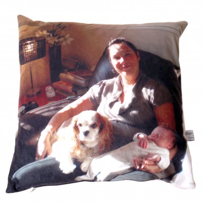 Inimitable personalised gifts mom and dog cushion