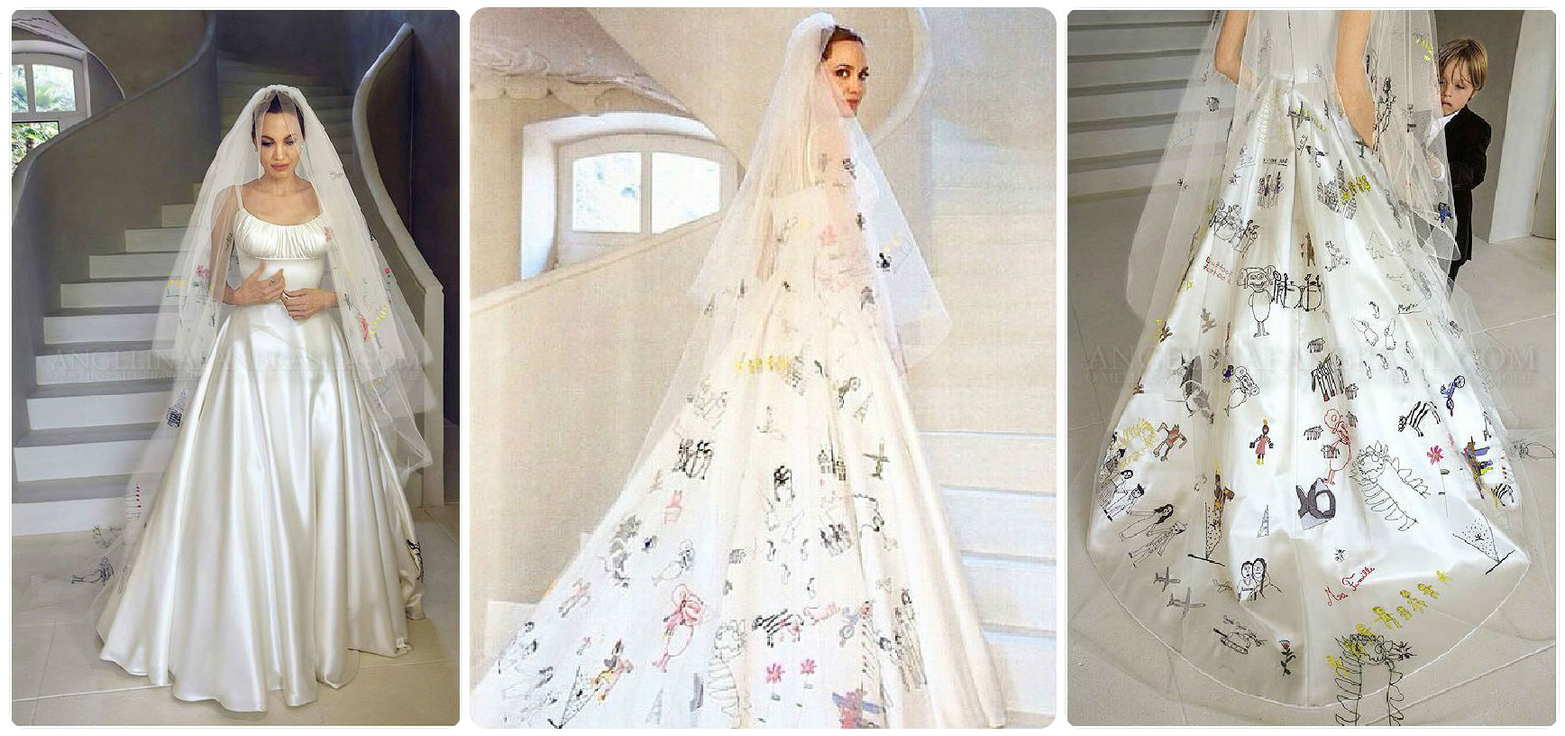 Make Your Own Customised Wedding Veil Like Angelina Jolie | Gift Ideas 