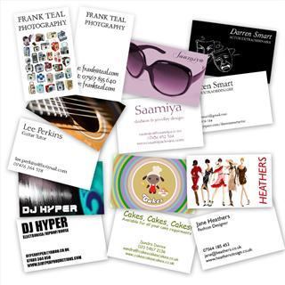 personalised photo business card booklet