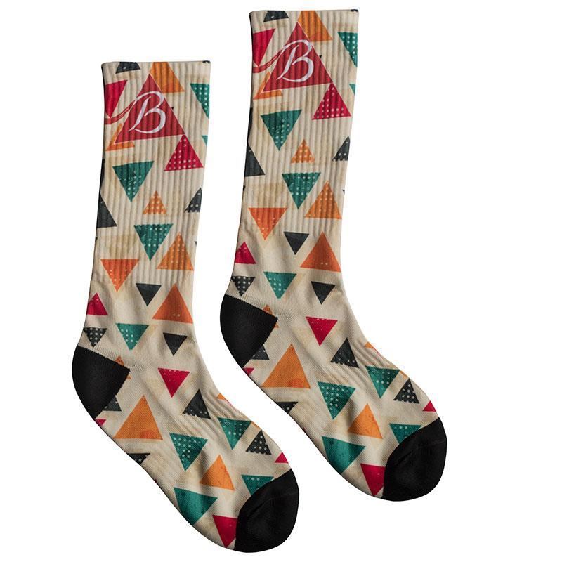Custom Printed Personalised Socks for Men and Women