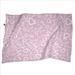 Baby blanket pink text