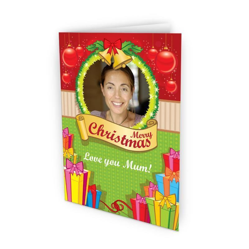 design your own christmas card