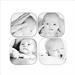 personalised baby photo coasters 
