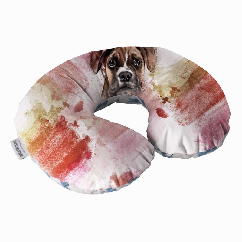 Personalised Neck Pillow Custom Travel Neck Pillow from Bags Of Love