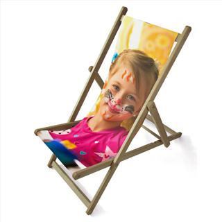 personalised photo gift deckchair