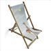 personalised single deck chair