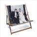photo printed double deck chair
