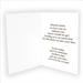 Personalised mothers day card winding flowers inside