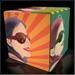 personalised pop art light cube