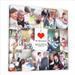 grandfather personalised photo montage canvas