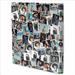 personalised photo canvas scatter montage