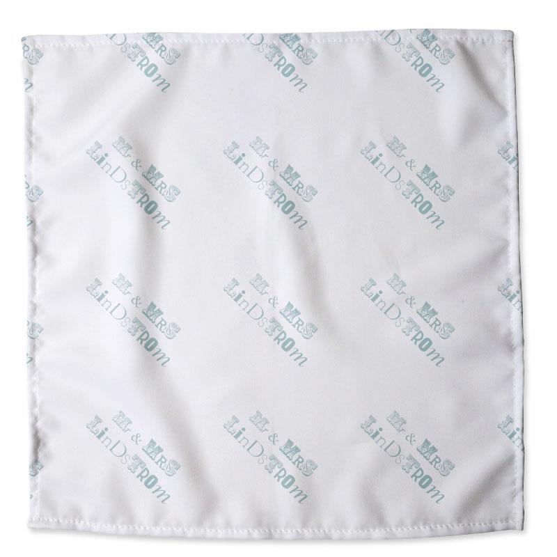  wedding napkin personalised fabric napkin mr and mrs