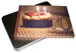 photobook and closed tin