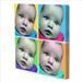{ersonalised Warhol canvas