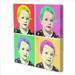 f baby Warhol canvas