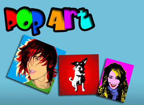 pop art canvas