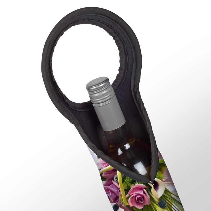 Personalised Wine Bottle Cooler Sleeve from Bags of Love