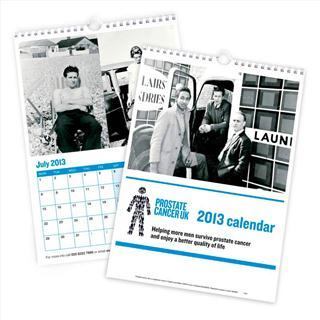 prostate cancer charity personalised calendar 2013 l