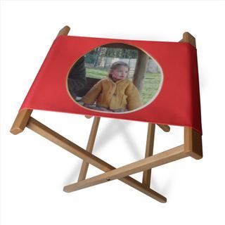 personalised photo stool children