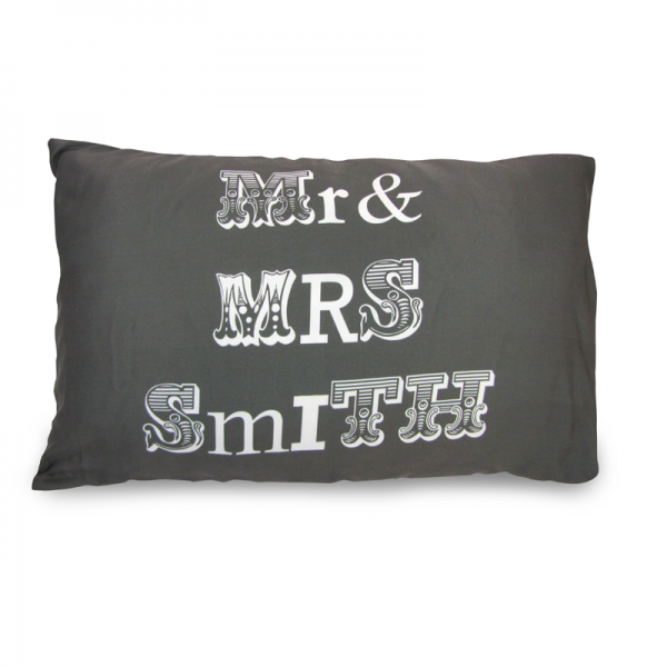 Mr And Mrs Pillow Cases