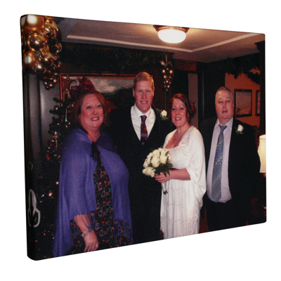 canvas art prints of special occasions personalised with photo