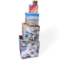 Photo Cube Tower as small xmas gift