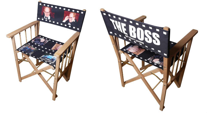 personalised directors chair