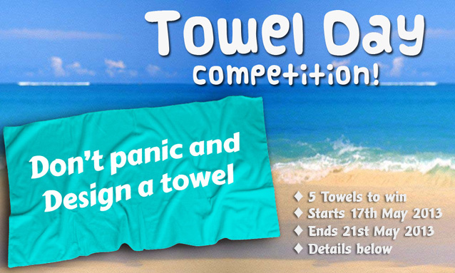 Don't Panic Beach Towel, Hitchhiker's Guide to The Galaxy Gift, Towel Day is Coming, Do You Know Where Your Towel is?