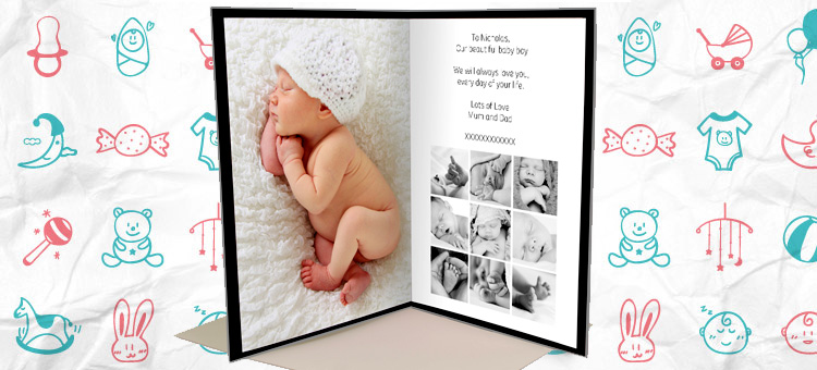 baby birthday card