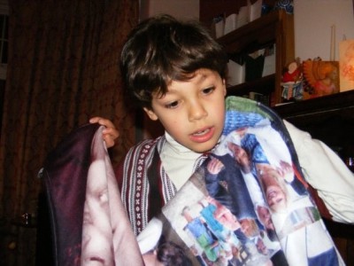nathan-opening-bags-of-love-blanket