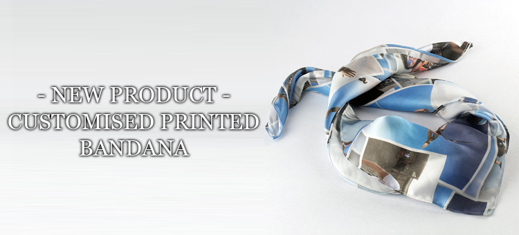 new product customised printed bandana