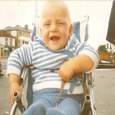 freddie flintoff as a baby