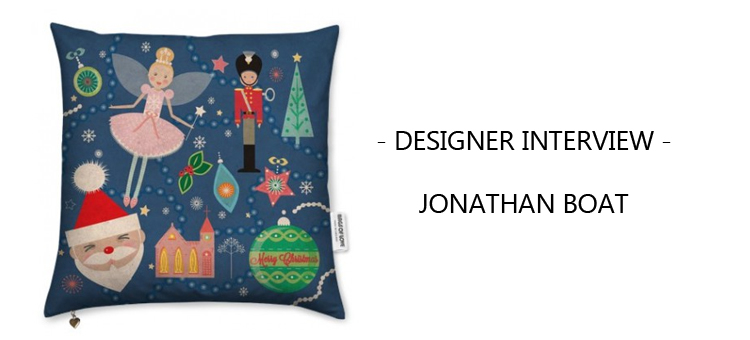 JONATHAN BOAT designer cushion